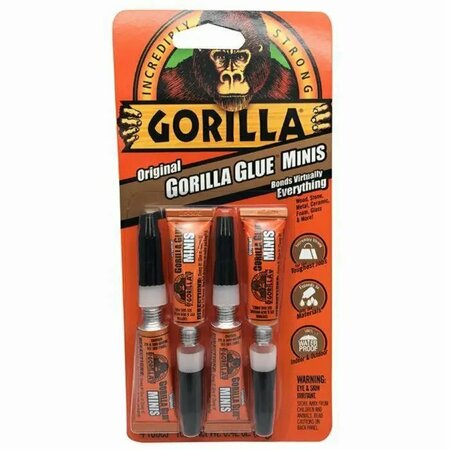 GORILLA GLUE 3 gm Neutral Original Glue, Mini, PK 4 5000503